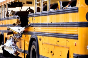 ripped school bus