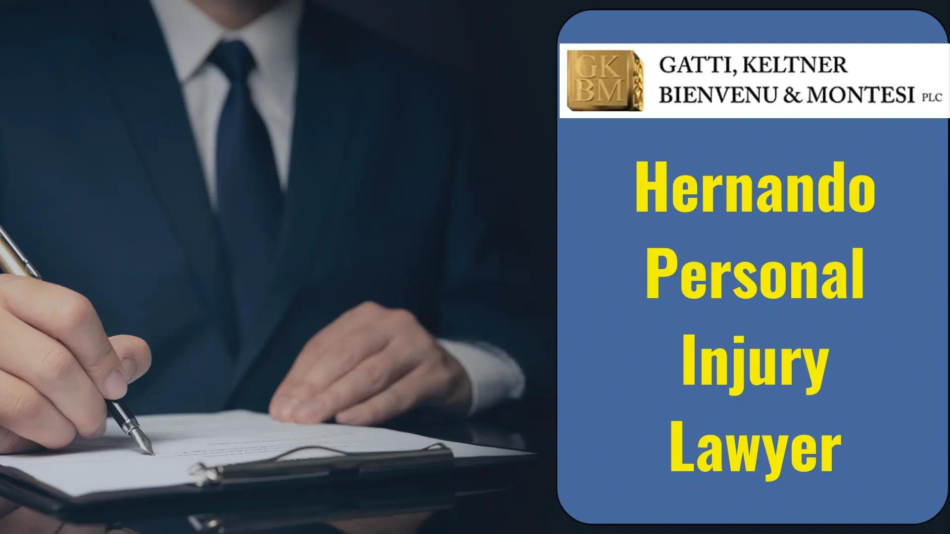 Hernando Personal Injury Lawyer