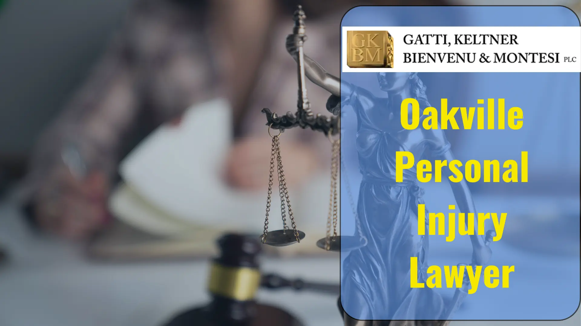 Oakville Personal Injury Lawyer