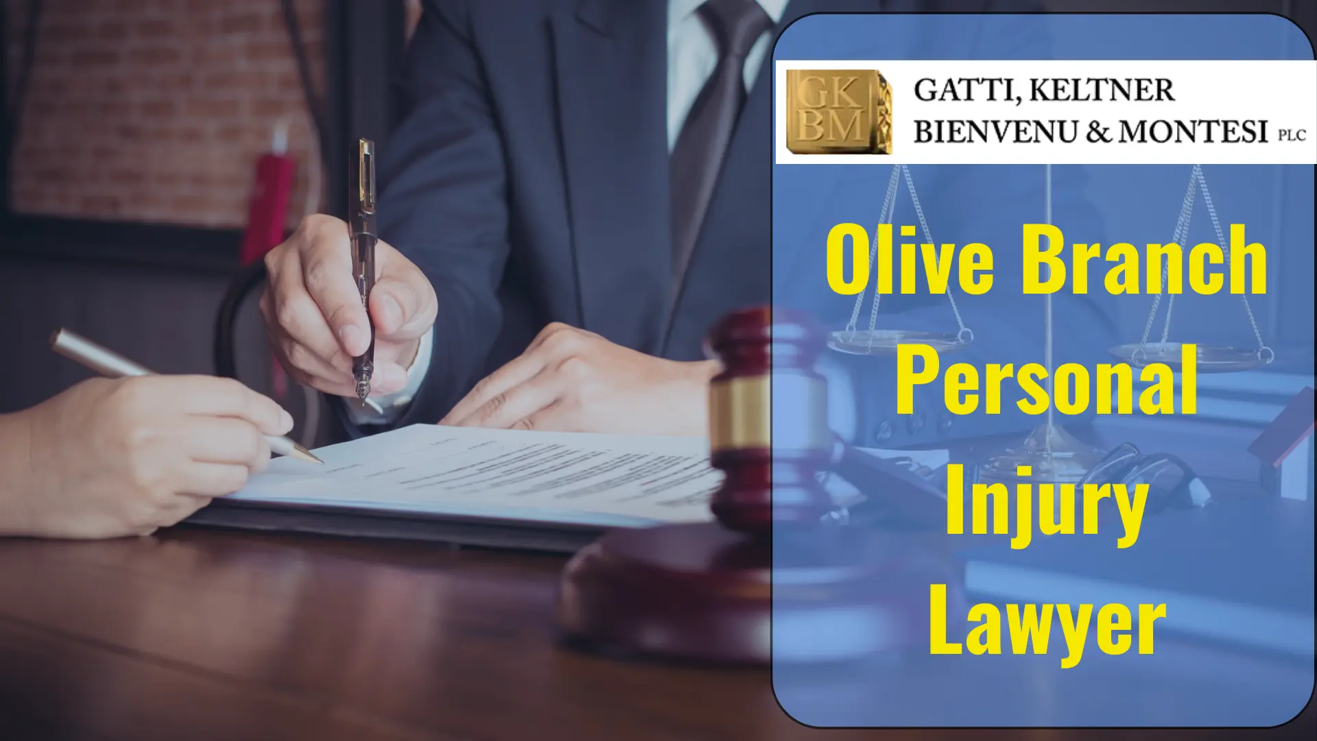 Olive Branch Personal Injury Lawyer