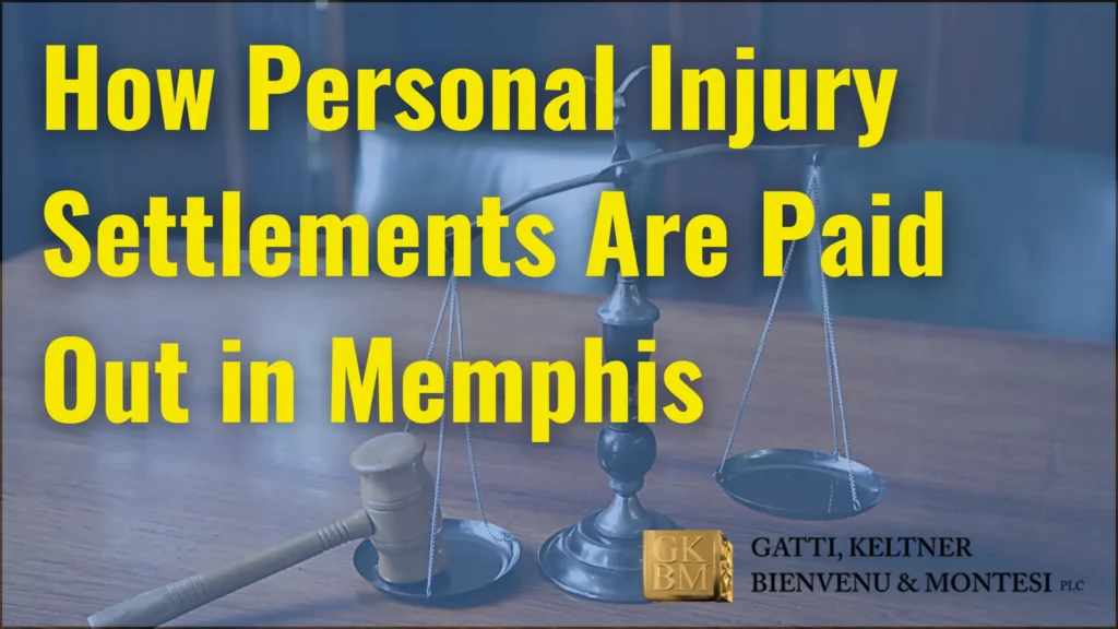 How Personal Injury Settlements Are Paid Out in Memphis